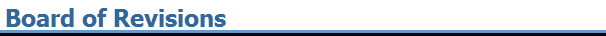 Board of Revisions